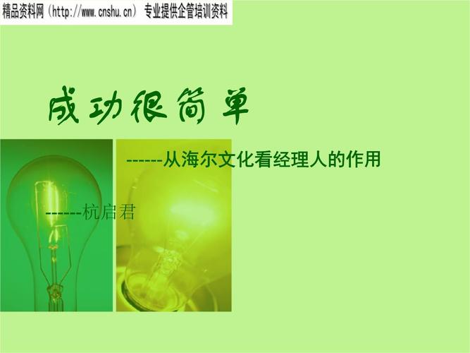 从海尔文化看经理人和作用.ppt 79页